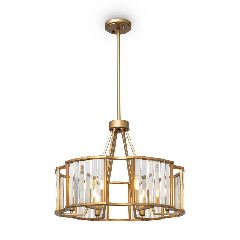 Люстра на штанге Maytoni Solar MOD087PL-06G MAYTONI