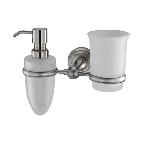 WasserKRAFT Ammer K-7089 Держатель стакана и дозатора АТЕЛЬЕ ВАННОЙ КОМНАТЫ. САМАРА