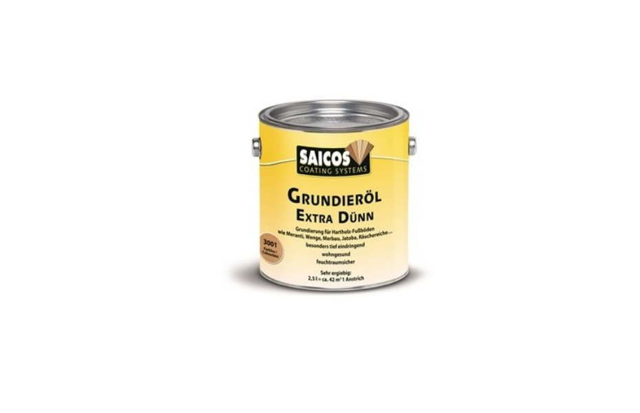Масляная грунтовка для древесины Grundierol Extra Dunn SAICOS. МАСЛА, КРАСКИ, КЛЕЙ