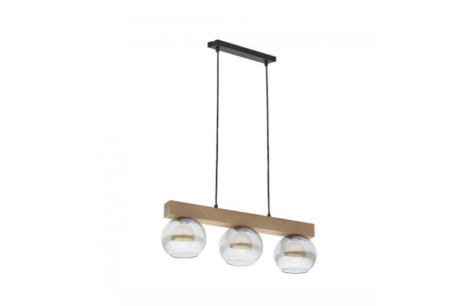 ПОДВЕСНОЙ СВЕТИЛЬНИК TK LIGHTING 4254 ARTWOOD GLASS MNOGOROZETOK - МНОГОРОЗЕТОК
