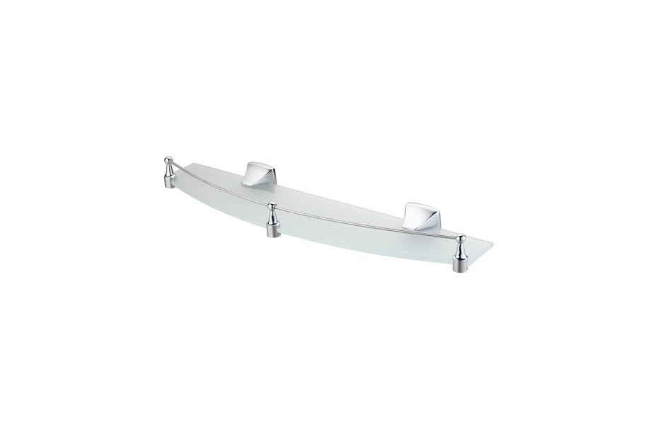 WasserKRAFT Wern K-2544 (ранее К-2524) Полка стеклянная с бортиком АТЕЛЬЕ ВАННОЙ КОМНАТЫ. САМАРА