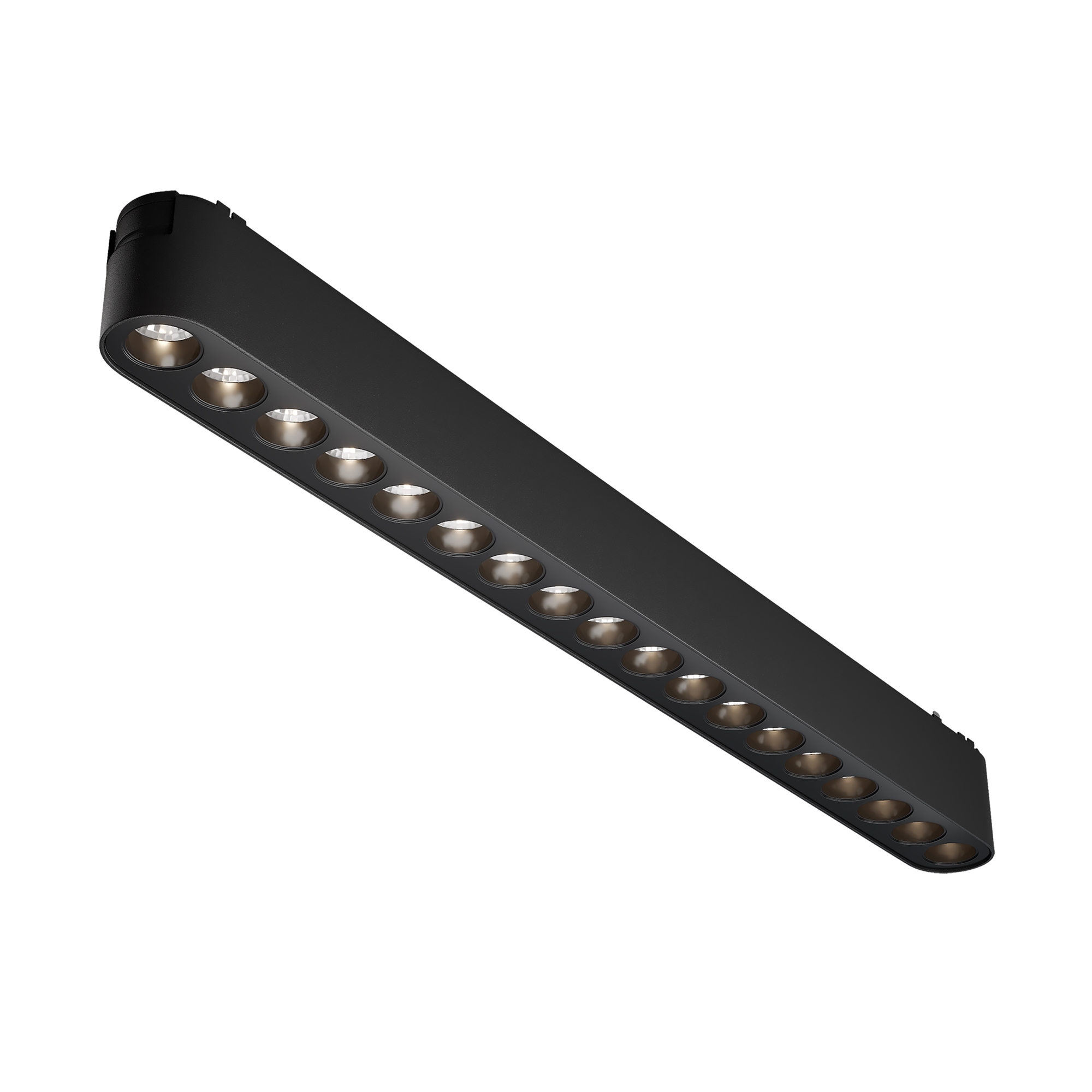 Трековый однофазный магнитный светодиодный светильник Maytoni Radity Points TR082-1-18W3K-M-B MAYTONI