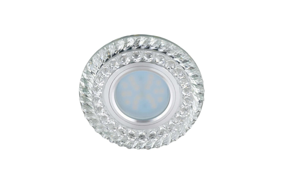 ВСТРАИВАЕМЫЙ СВЕТИЛЬНИК FAMETTO LUCIOLE DLS-L132 GU5.3 CHROME/CLEAR MNOGOROZETOK - МНОГОРОЗЕТОК
