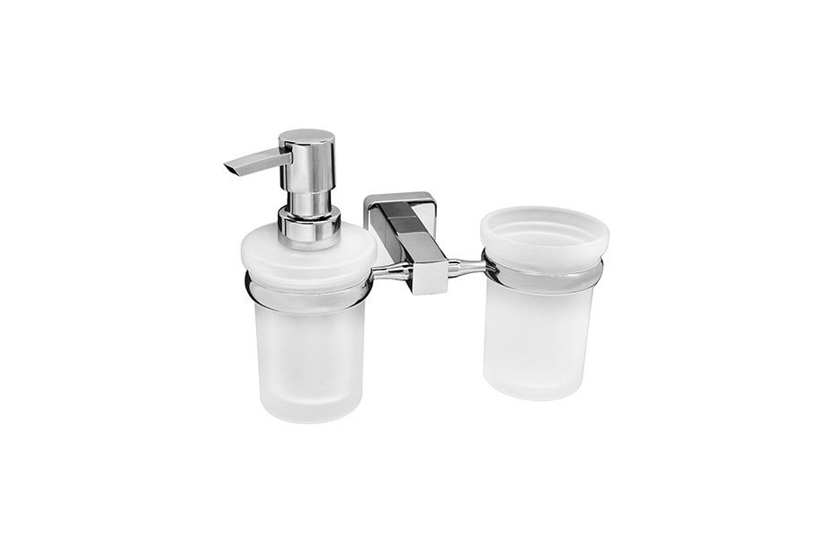 WasserKRAFT Lippe K-6589 Держатель стакана и дозатора АТЕЛЬЕ ВАННОЙ КОМНАТЫ. САМАРА