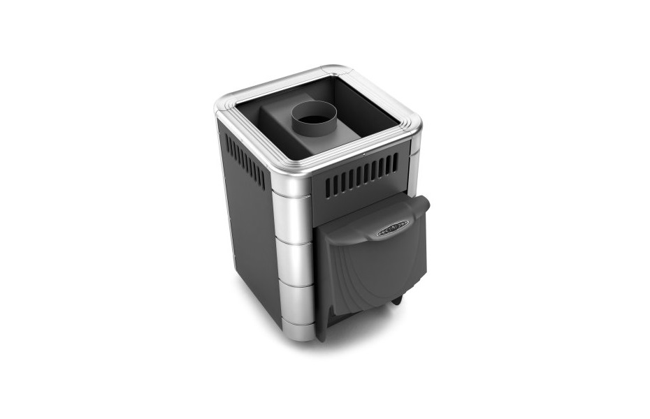Печь банная TMF Оса Inox ДА КТК (Антрацит НВ) (4-9 м³; 25 кг.; 3 мм.; D115 мм.) ПАР МАСТЕР