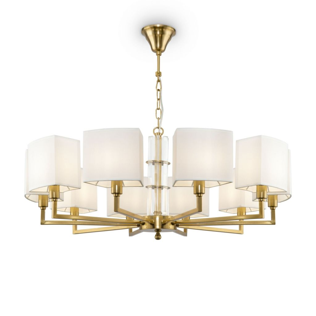 Подвесная люстра Maytoni Metropolitan H015PL-10G MAYTONI