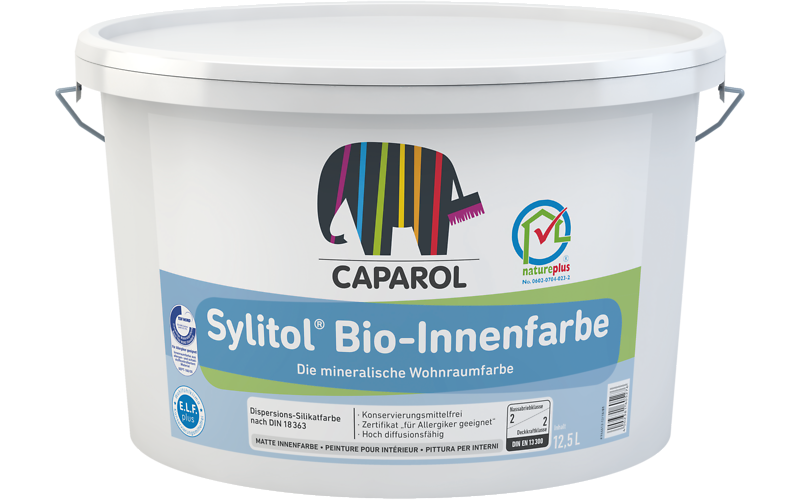Краска водно-дисперсионная для внутренних работ Caparol Sylitol-Bio-Innenfarbe База 1, 10 л КАПАРОЛ ЦЕНТР САМАРА