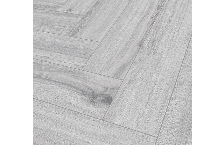 Кварц виниловый ламинат The Floor HERRINGBONE 4V P1007 Ice Oak HB ПОЛ СТРАНЫ