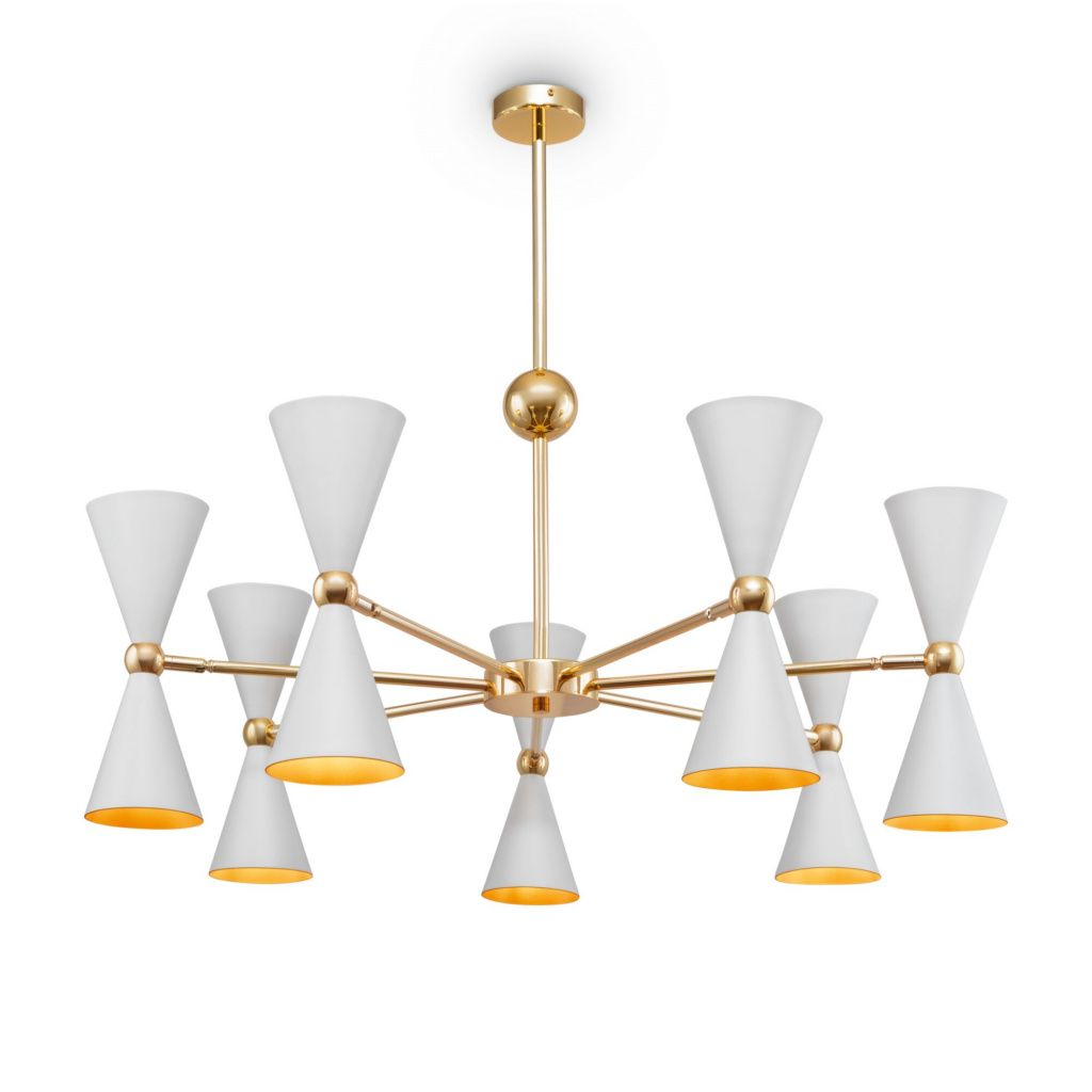 Люстра на штанге Maytoni Vesper MOD108PL-14WG MAYTONI