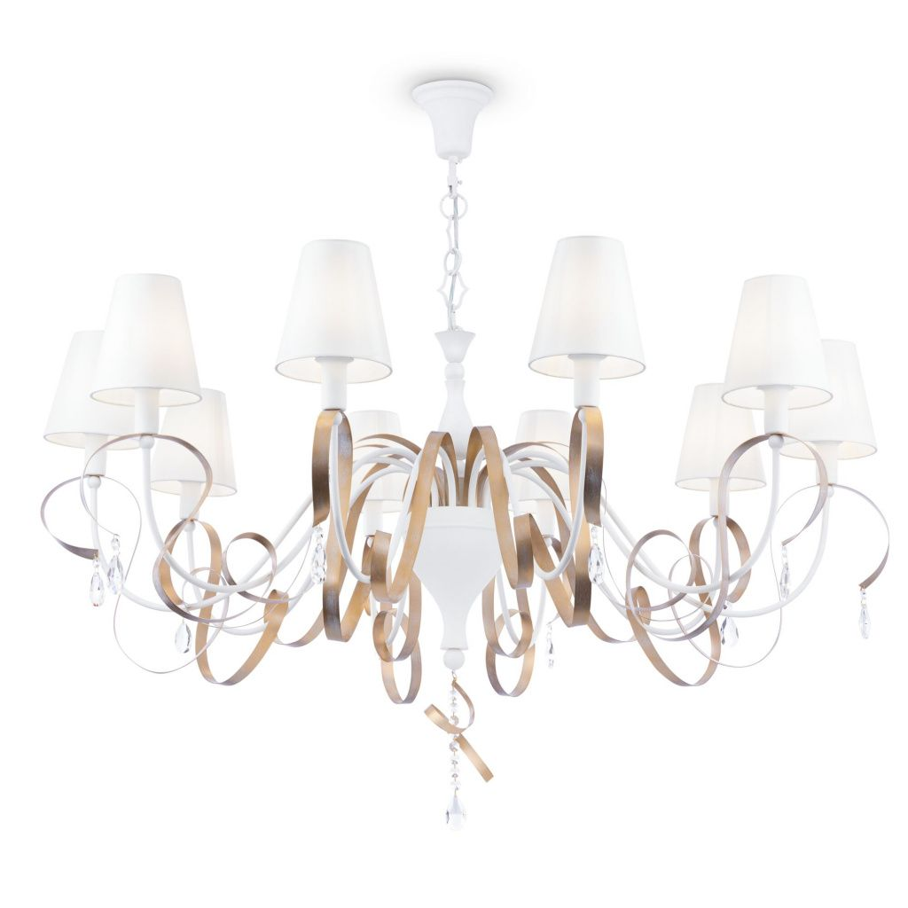 Подвесная люстра Maytoni Intreccio ARM010-10-W MAYTONI