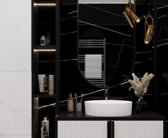 Lawa black Керамогранит черный Полированный 60x120 LAPARET