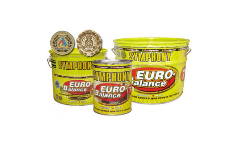 SYMPHONY EURO-BALANCE 7 - АКРИЛАТНАЯ МАТОВАЯ КРАСКА А ФИНКРАСКИ – САМАРА