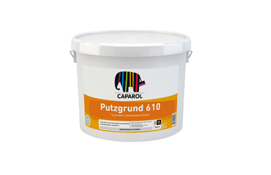 Грунтовка Caparol Putzgrund 610 (база 1, 25 кг) КАПАРОЛ ЦЕНТР САМАРА