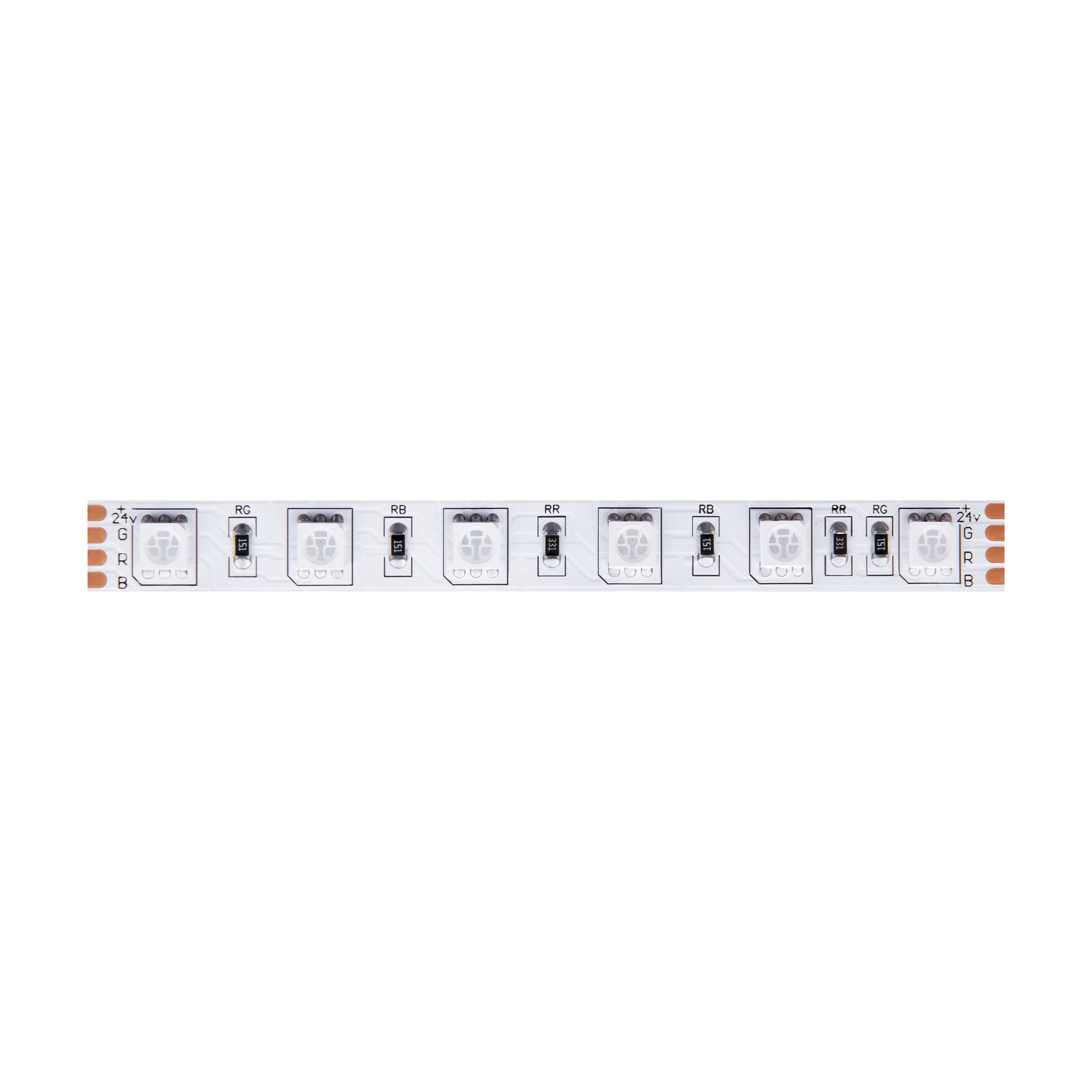 Светодиодная лента 14,4Вт/м 24V IP20 RGB Maytoni 10174 MAYTONI