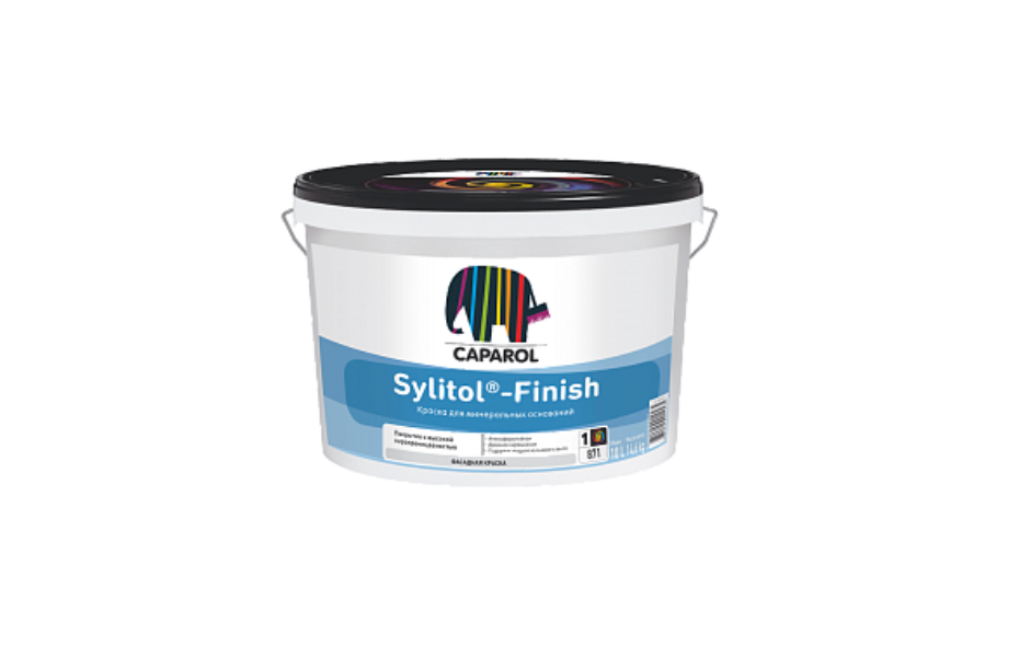 Краска дисперсионно-силикатная Caparol Sylitol-Finish (база 3, 9,4 л.) КАПАРОЛ ЦЕНТР САМАРА