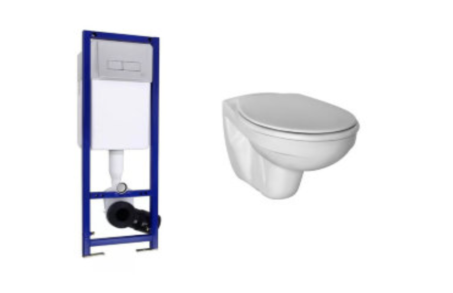 Комплект инсталляции Ideal Standard W3710AA, подвесного унитаза Ideal Standard E8769 с крышкой W302601 W770001 АКВАМЕТРИЯ