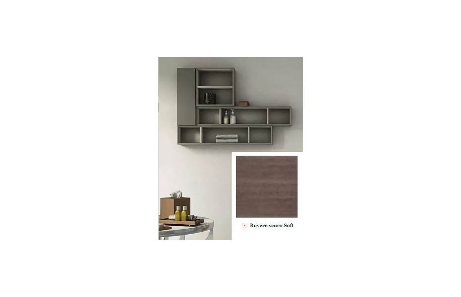 Шкафчик 100 см Cezares 53144 rovere scuro soft МОСПЛИТКА