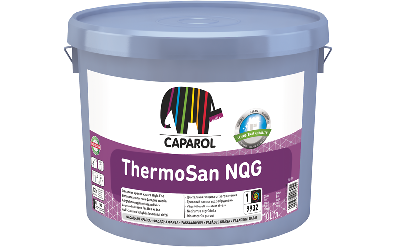 Краска для наружных работ Caparol ThermoSan, База 1, 10 л КАПАРОЛ ЦЕНТР САМАРА
