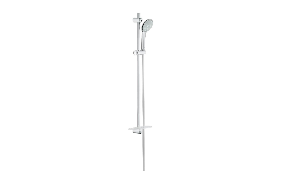 GROHE Euphoria 110 Душевой гарнитур Duo с полочкой, душевая штанга 900 мм, полу-фиксированные крепления АТЕЛЬЕ ВАННОЙ КОМНАТЫ. САМАРА