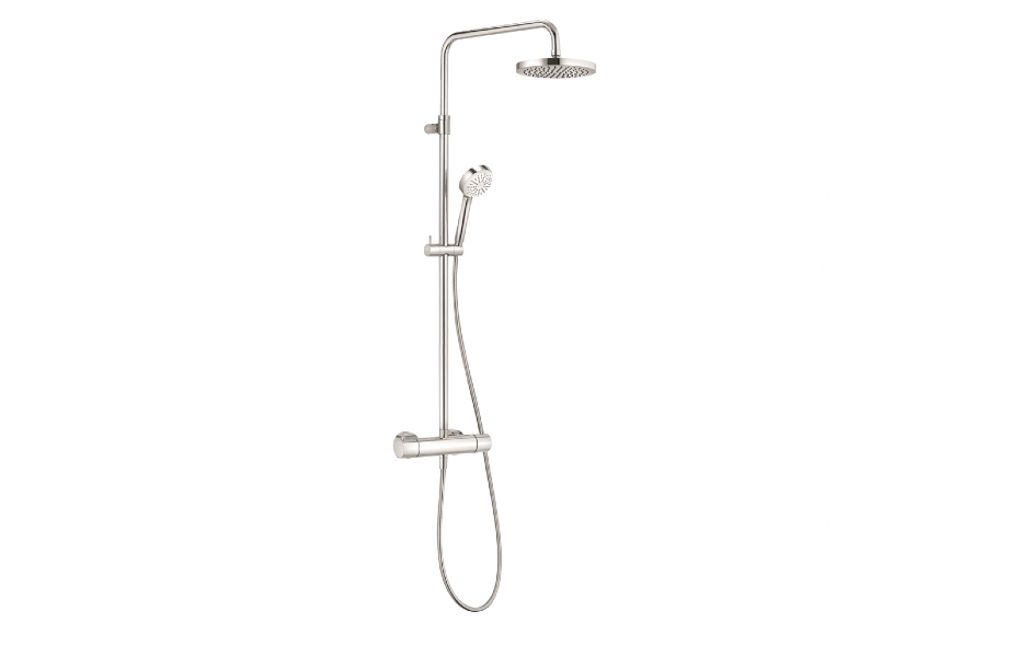 KLUDI Logo Dual Shower System с термостатом для душа, ручная лейка 1s АТЕЛЬЕ ВАННОЙ КОМНАТЫ. САМАРА