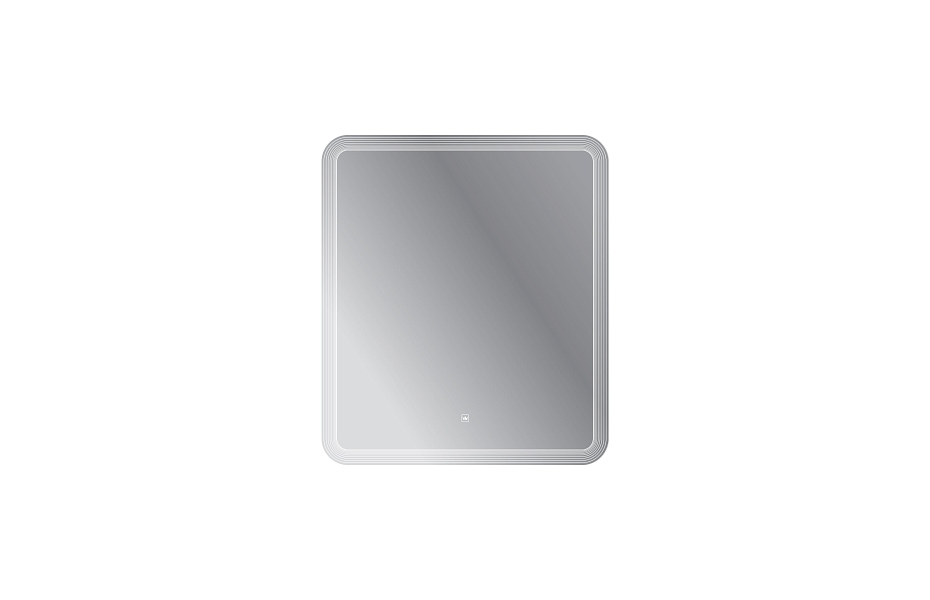 Зеркало Cezares Duet 70 см CZR-SPC-DUET-700-800-LED-TCH с подсветкой и сенсорным выключателем МОСПЛИТКА