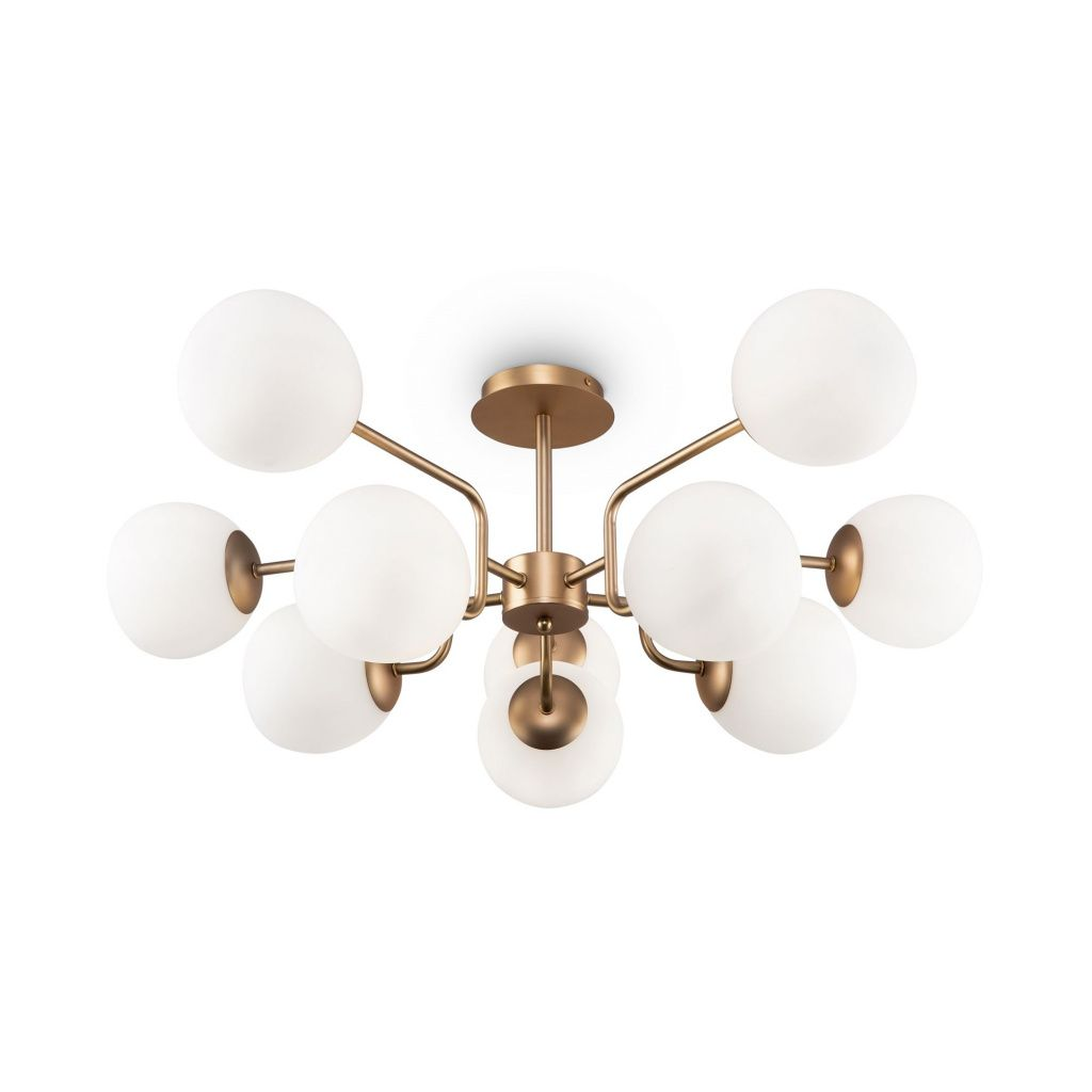 Люстра на штанге Maytoni Erich MOD221PL-10G MAYTONI