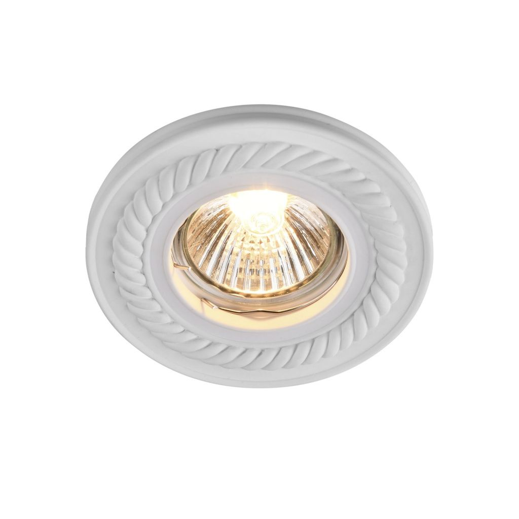 Встраиваемый светильник Maytoni Gyps Classic DL283-1-01-W MAYTONI