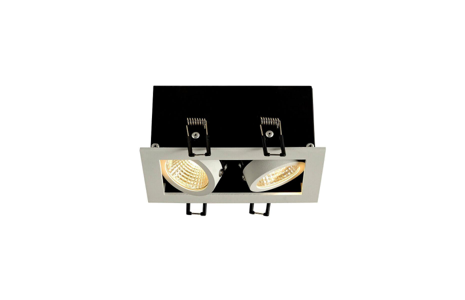 ВСТРАИВАЕМЫЙ СВЕТОДИОДНЫЙ СВЕТИЛЬНИК SLV KADUX 2 LED SET 115711 MNOGOROZETOK - МНОГОРОЗЕТОК