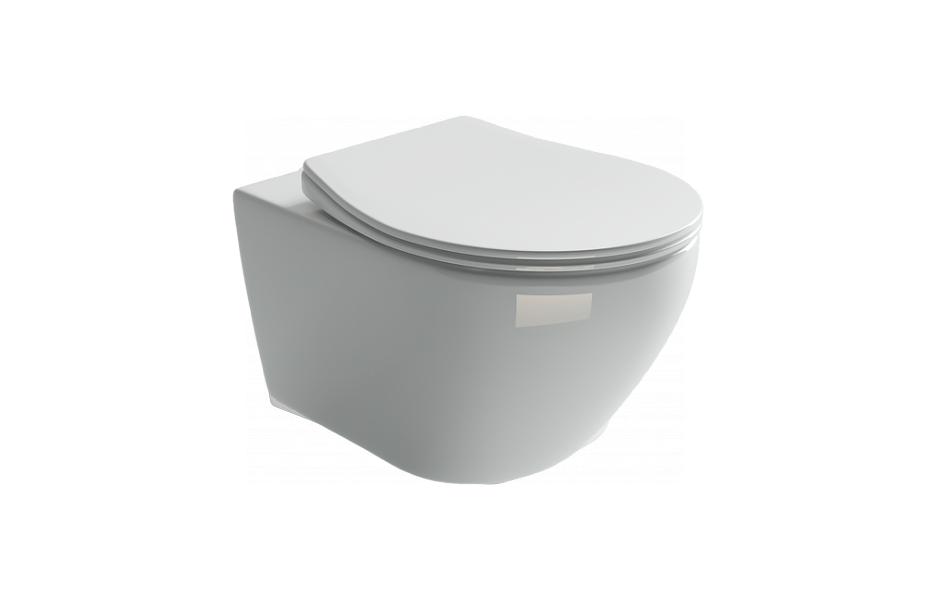 Подвесной унитаз Ceramica Nova Pearl с крышкой-сиденьем CN8001 МОСПЛИТКА
