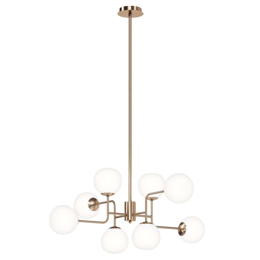 Люстра на штанге Maytoni Erich MOD221-PL-08-G MAYTONI