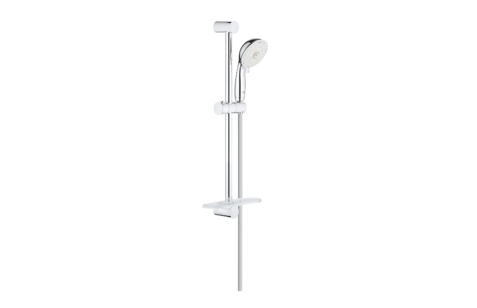 GROHE New Tempesta Rustic 100 IV Душевой гарнитур с полочкой, душевая штанга 600 мм АТЕЛЬЕ ВАННОЙ КОМНАТЫ. САМАРА