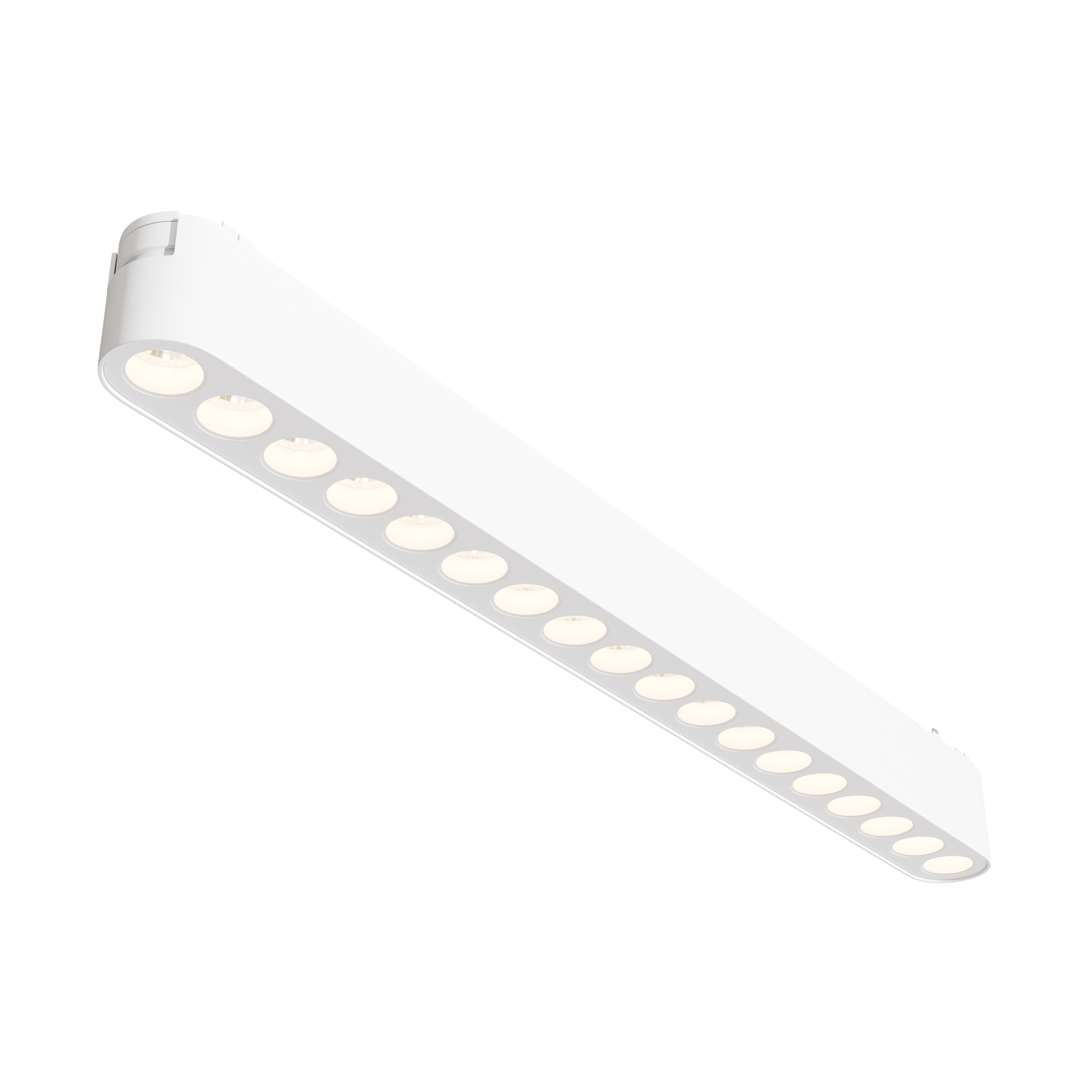 Трековый однофазный магнитный светодиодный светильник Maytoni Radity Points TR082-1-18W4K-M-W MAYTONI