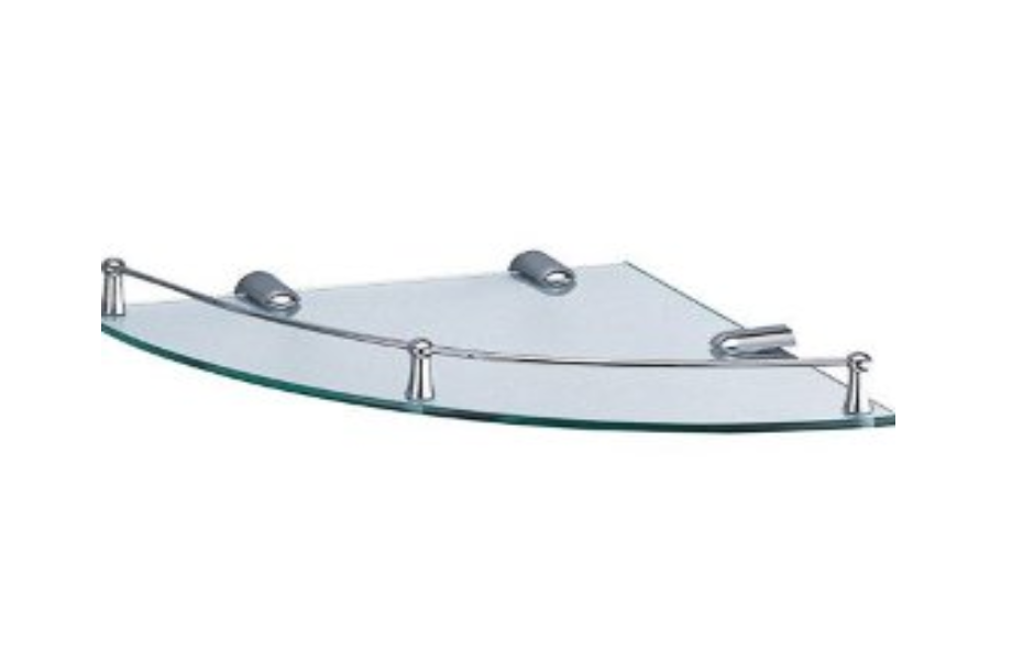 K-544 Полка стеклянная угловая АКВАМЕТРИЯ