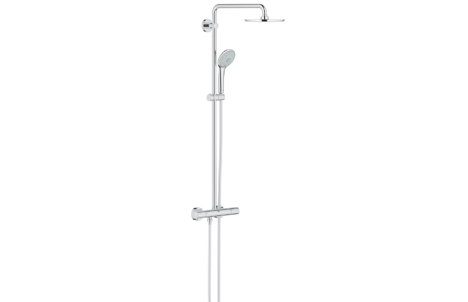 GROHE Euphoria Душевая система с термостатом для душа с верхним душем Rainshower Cosmopolitan 210 мм АТЕЛЬЕ ВАННОЙ КОМНАТЫ. САМАРА