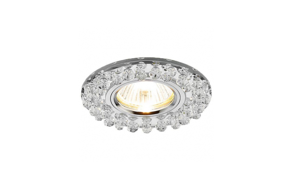 ВСТРАИВАЕМЫЙ СВЕТИЛЬНИК AMBRELLA LIGHT CRYSTAL K230 CH MNOGOROZETOK - МНОГОРОЗЕТОК