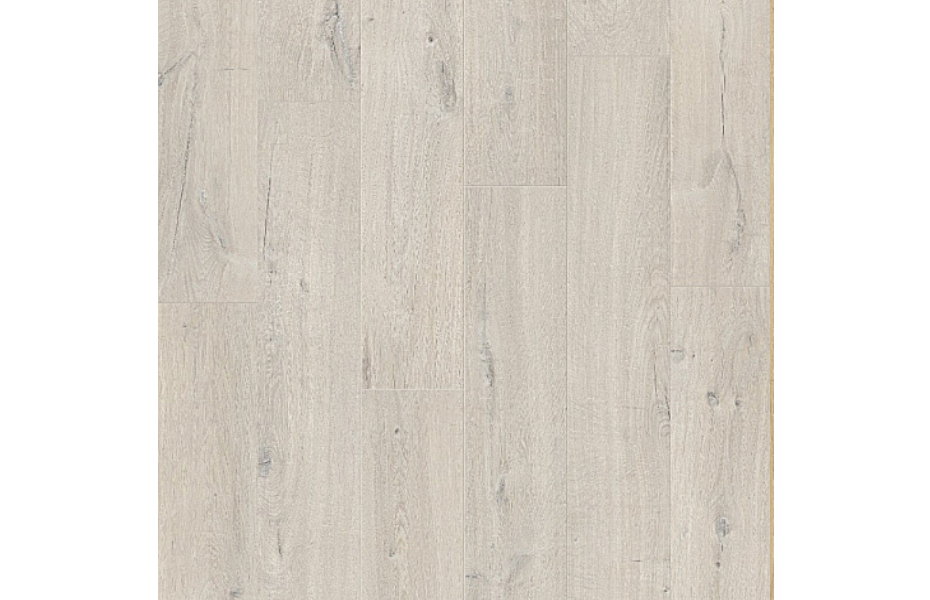 ПВХ-плитка Quick-Step QS LIVYN Pulse Click Plus PUCP 40200 Дуб хлопковый белый ПОЛ СТРАНЫ