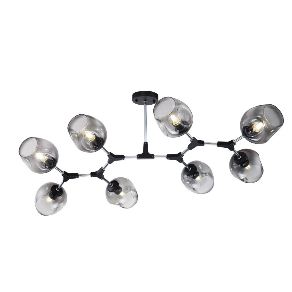 Люстра на штанге Freya Desi FR5006CL-08B MAYTONI