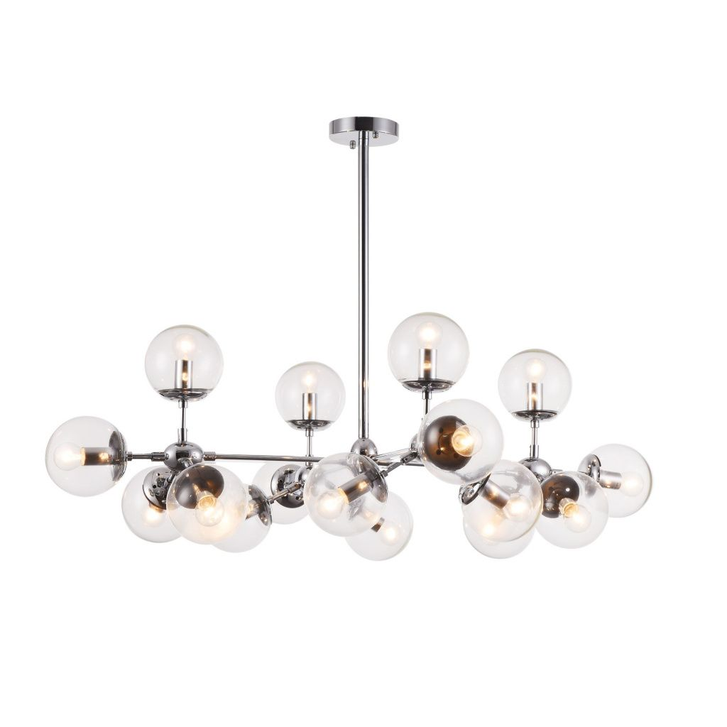 Люстра на штанге Freya Richard FR5596PL-16CH MAYTONI