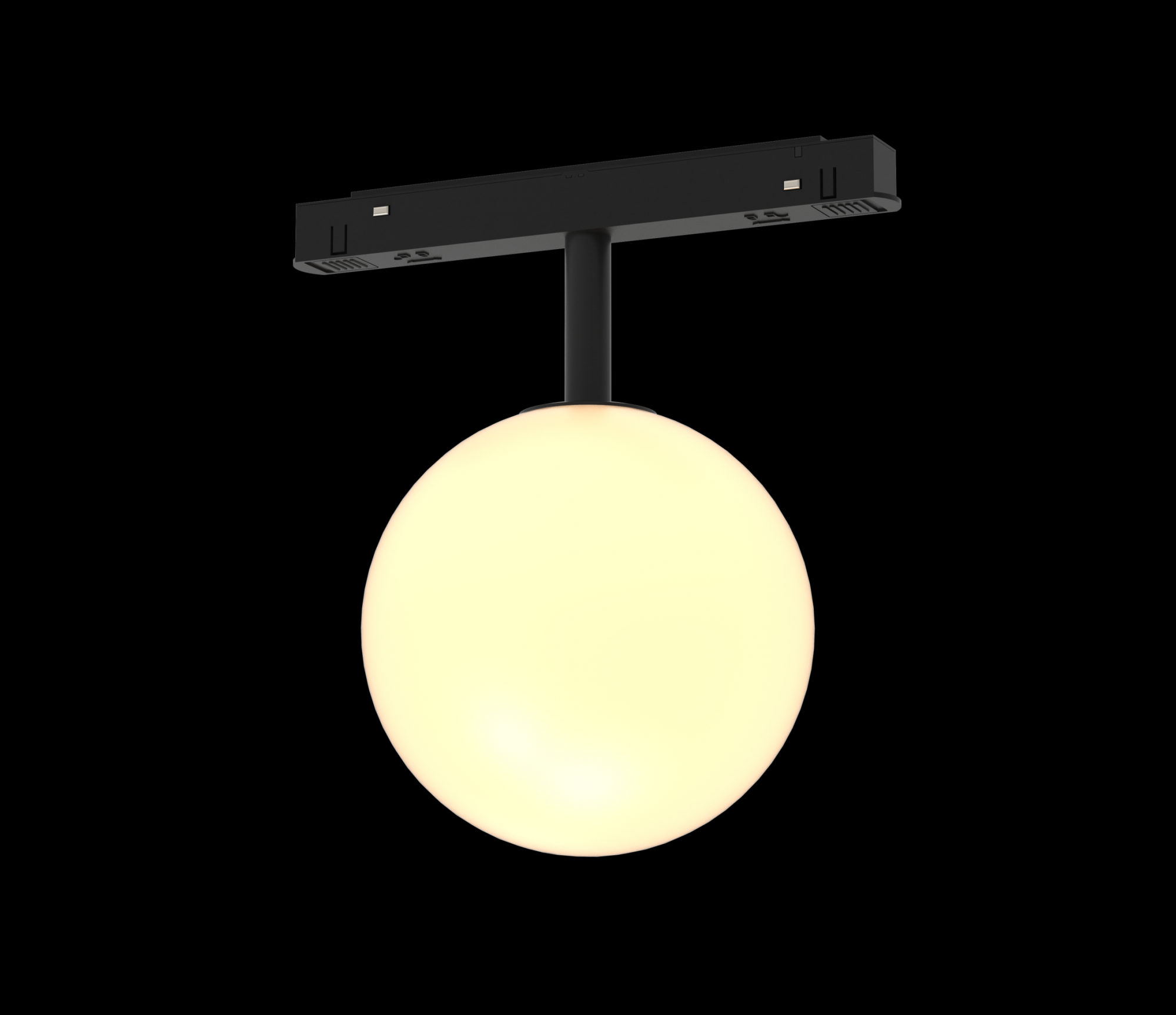 Трековый однофазный светодиодный светильник диммируемый Maytoni Exility Luna TR038-4-5W3K-WW-DS MAYTONI