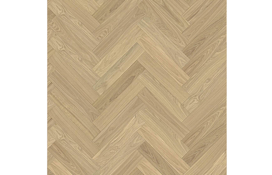 Kahrs Master Herringbone Дуб AB Дымчатое белое масло (правая) однополосный MASTER OAK AB DIM WHITE OIL 1S ПОЛ СТРАНЫ