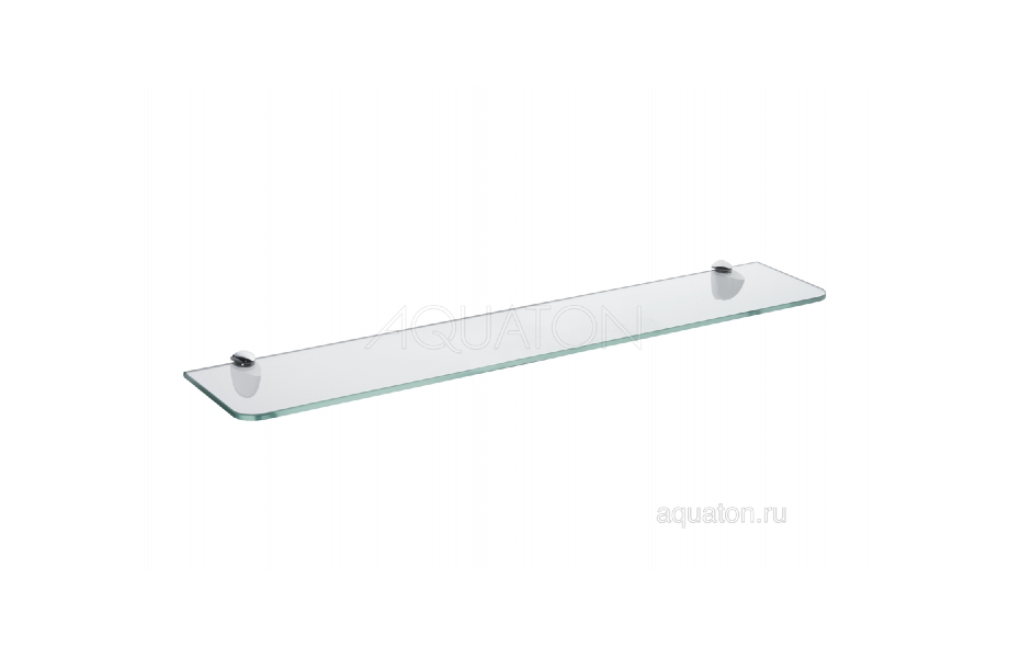 AQUATON Alpina 65 Полочка стеклянная АТЕЛЬЕ ВАННОЙ КОМНАТЫ. САМАРА