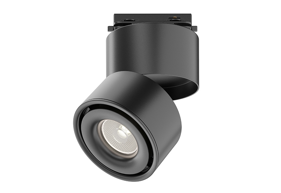 Трековый однофазный светодиодный светильник Maytoni Unity Yin TR084-1-15W3K-B MAYTONI