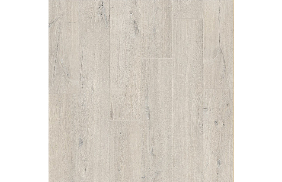 ПВХ-плитка Quick-Step QS LIVYN Pulse Glue Plus PUGP 40200 Дуб хлопковый белый ПОЛ СТРАНЫ