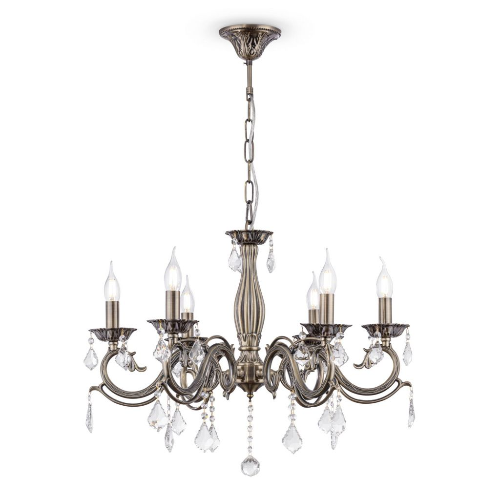 Подвесная люстра Maytoni Bronze RC245-PL-06-R MAYTONI