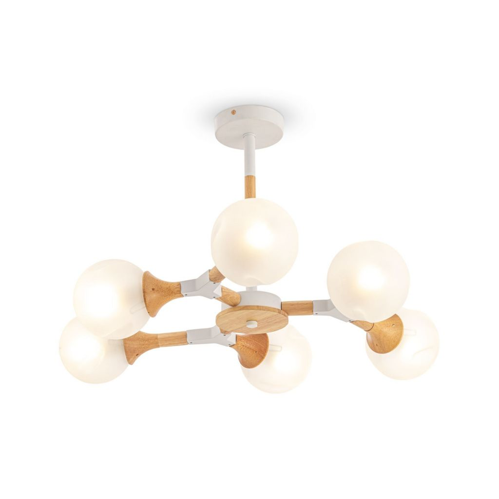 Люстра на штанге Freya Amy FR5105CL-06W MAYTONI