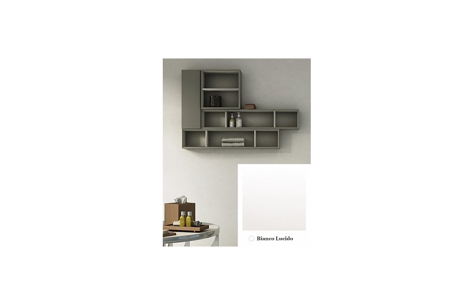 Шкафчик 100 см Cezares 53143 bianco lucido МОСПЛИТКА
