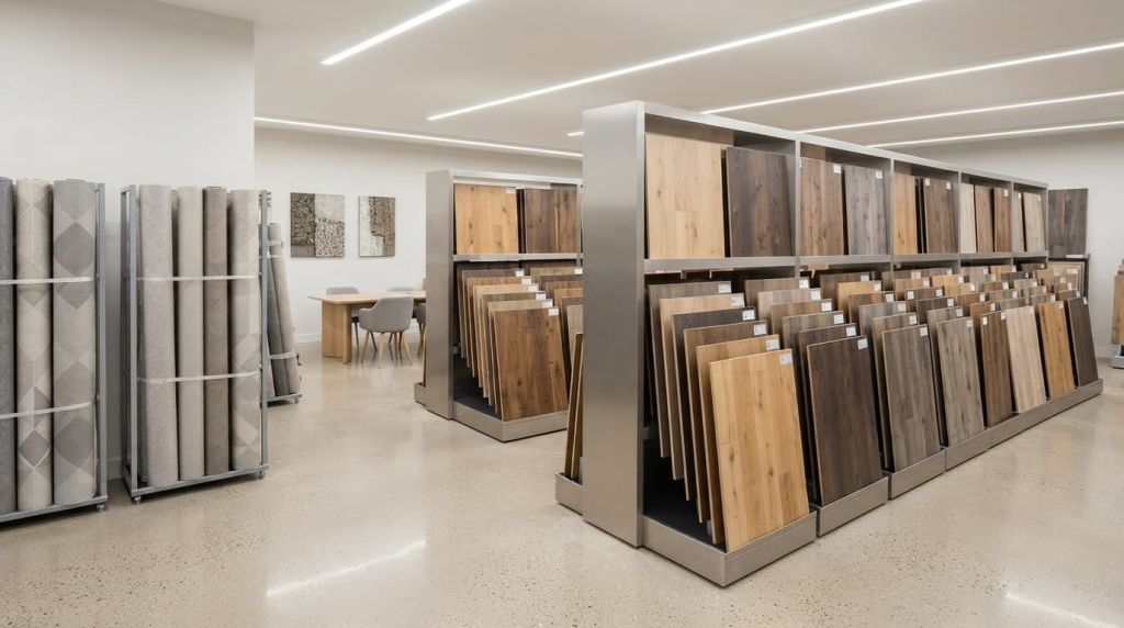 Напольные покрытия «Кубатура» — ламинат, линолеум, кварц-винил Салон напольных покрытий в ЦДИиР «Кубатура», Самара