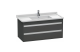 Тумба с раковиной Duravit Ketho 100 см KT664504949 графит матовый МОСПЛИТКА