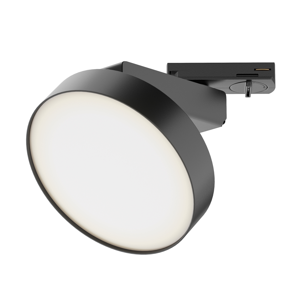 Трековый однофазный светодиодный светильник Maytoni Unity Zon TR043-1-12W3K-B MAYTONI
