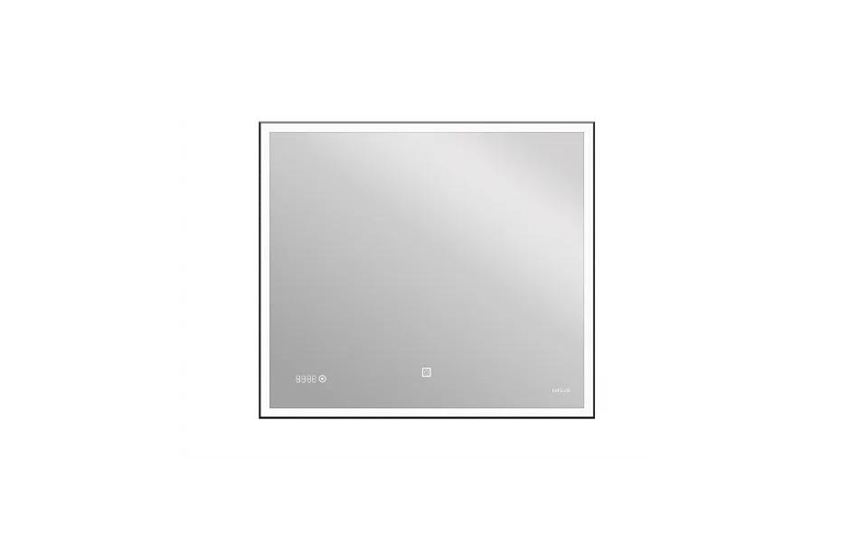 CERSANIT зеркало: LED 011 design 80x70 с подсветкой часы металл. рамка прямоугольное АТЕЛЬЕ ВАННОЙ КОМНАТЫ. САМАРА
